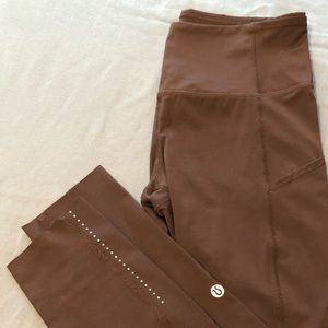 Black Lululemon Fast & Free Legging Tights